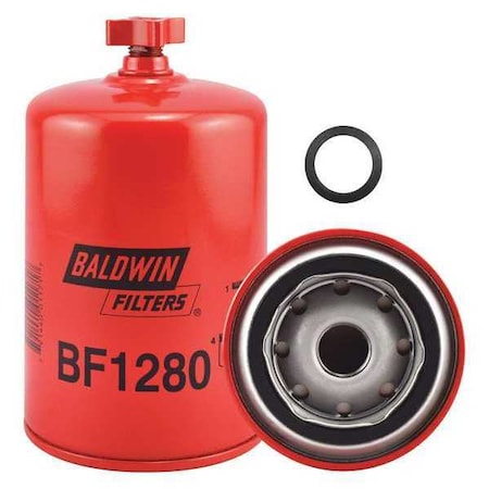 Fuel Filter,6-1/4 x 3-11/16 x 6-1/4 In