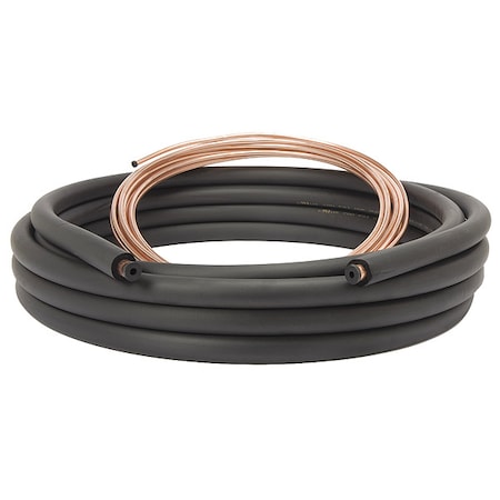 Refrigerant Line Set,Copper Roll,L 50 Ft