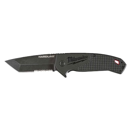 3 in HARDLINE Serrated Blade Pocket Knife