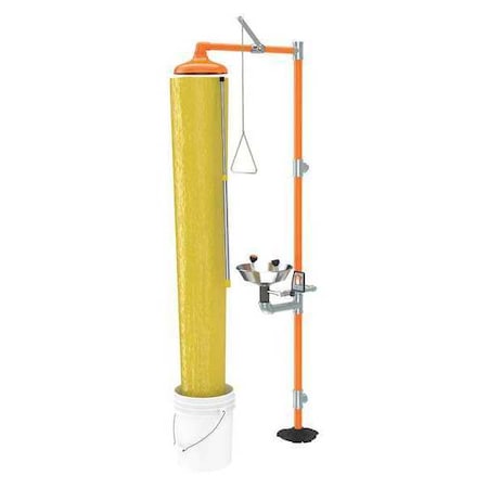 Test Kit, Tyvek, Yellow, For Use With, Emergency Showers & Safety Stations