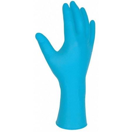 Nitri-Med 6012, Disposable Gloves, 6 mil Palm, Nitrile, Powder-Free, S, 1000 PK, Blue