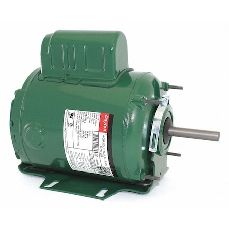 Agricultural Fan Motor, Permanent Split Capacitor, 1/3 HP, 115/230V AC, 1,700 Nameplate RPM