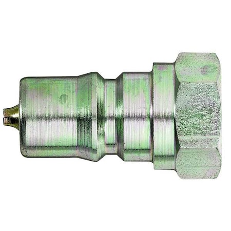 Hydraulic Quick Connect Hose Coupling, 303 Stainless Steel Body, Push-to-Connect Lock, HK Series