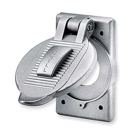 1 Gang -Gang Vertical Weatherproof Cover, ,Cast Aluminum
