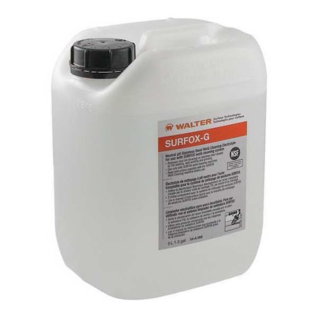 Weld Cleaning Solution,1.3 gal.
