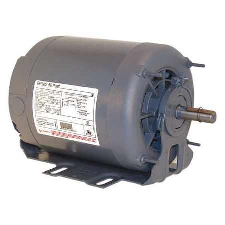 Split-Phase Belt Drive Motor, 1/2 HP, 56 Frame, 115/230V AC Voltage, 1,140 Nameplate RPM