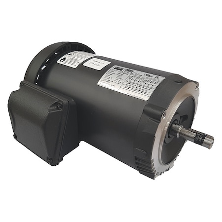 Three-Phase General Purpose Motor, 2 HP, 56C Frame, 230/460V AC Voltage, 1745 Nameplate RPM