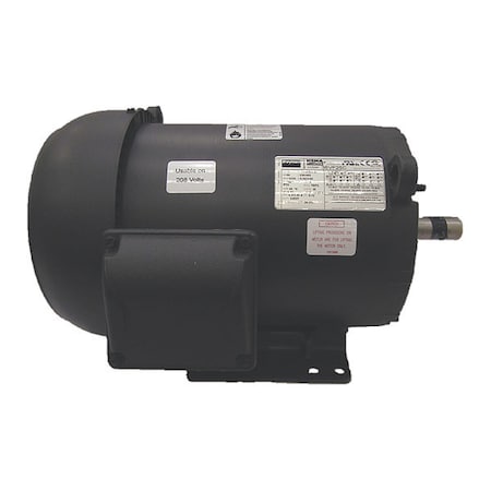 Three-Phase General Purpose Motor, 2 HP, 182/4 Frame, 230/460V AC Voltage, 1765 Nameplate RPM