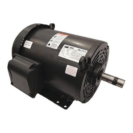 Three-Phase General Purpose Motor, 3 HP, 213/5 Frame, 230/460V AC Voltage, 1,770 Nameplate RPM