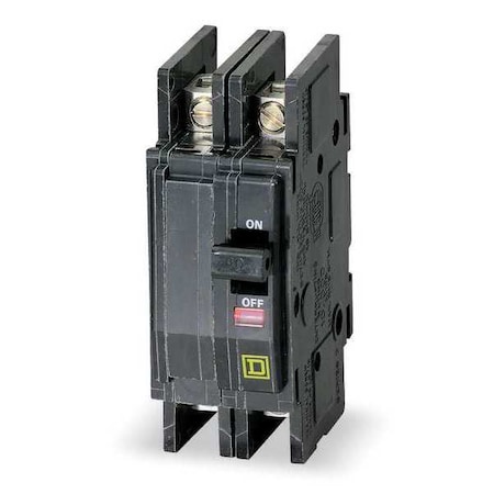 Miniature Circuit Breaker, QO Series, 50A, 2 Pole, 120/240V AC, 22kA at 120/240V AC