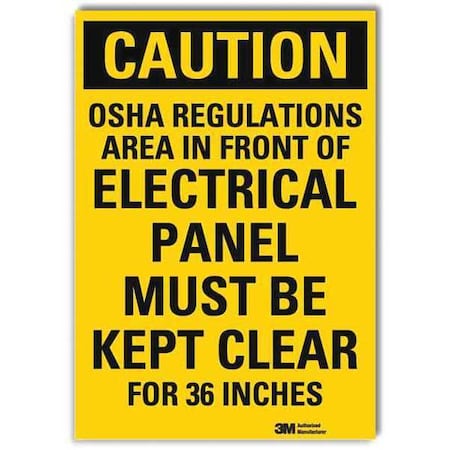 Safety Sign, 7 in Height, 5 in Width, Reflective Sheeting, Vertical Rectangle, English