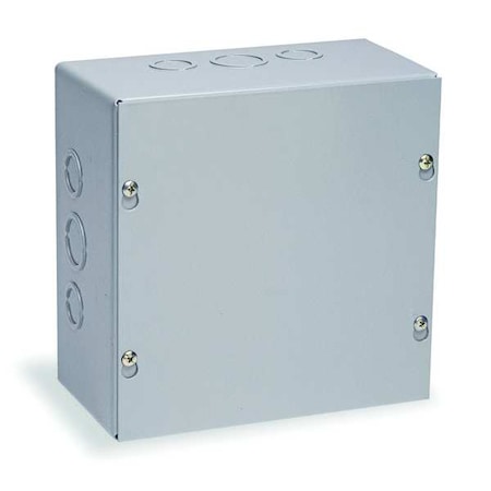 Captive Screws Electrical Enclosures, 15 in H, 6 in D, 15 in W, 1, Steel