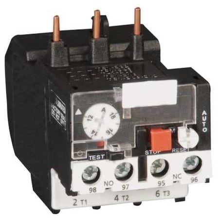 Overload Relay, 1NC/1NO, 5.5 A Min current, 8 A Max current