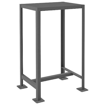 Fixed Work Table,Steel,24" W,18" D