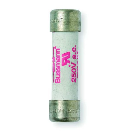 Semiconductor Fuse, 12A, Fast-Acting, 250V AC, Cylindrical