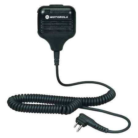 Remote Speaker Microphone, Clip-On, Push-to-Talk