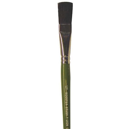 1/2" Artist Soft, Camel Hair Bristle, Paint Brush, Wood Handle