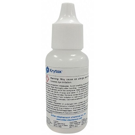Lubricant, 1 oz., Dropper Bottle, PFPE, Colorless
