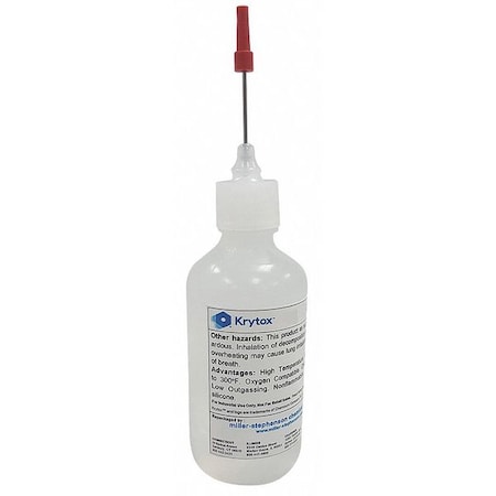 2 oz., Needle Nose Bottle, Synthetic, Clear