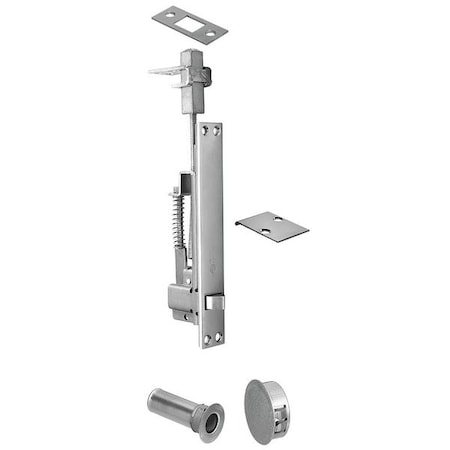 Automatic Flush Bolt,Satin Chrome