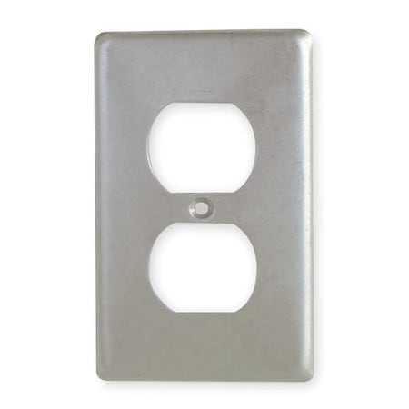 Weatherproof Cover, 1 Gang, Aluminum, Duplex Receptacle Cover Type