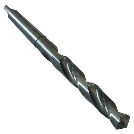 Taper Shank Drill,5/8,No 2MT,Blk Oxide