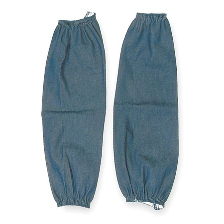 Knit Sleeves, Denim, Blue, 18 in, Universal