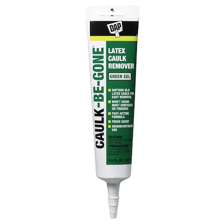 Caulk Remover, Clear, 5.5 oz, Tube