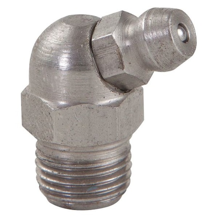 Grease Fitting,65 Deg.,SS,55/64" L,PK10