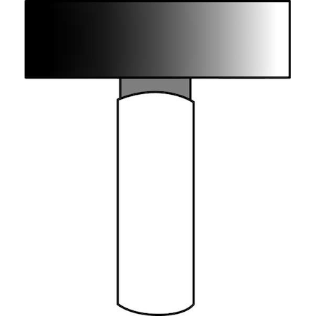 Gemini Vitrified Mounted Point,1-1/2 x1in,60G