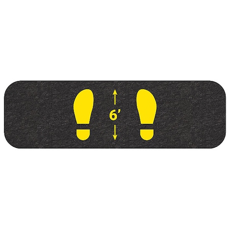 Social Distance Floor Sign,PK6