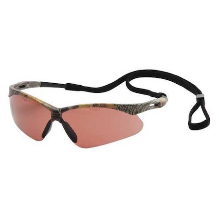 Agitator, Safety Glasses, Anti-Fog, Anti-Static & Anti-Scratch, Bronze Lens, Camo Frame, Half-Frame