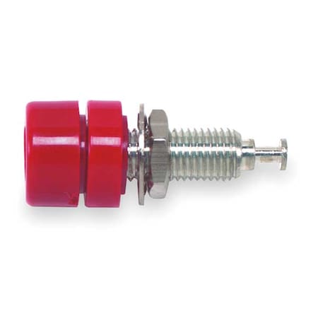 Banana Jack, 5000VDC, 15A, Red, PK10
