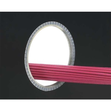 Grommet Edging,.144" Thick,Black,100ft L