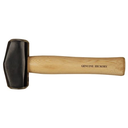 Hand Drilling Hammer,Hickory,4 Lb