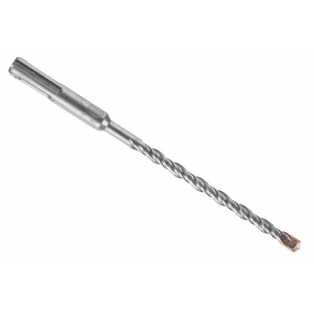 2-Cutter Hammer Drill Bit 1/4" x 6.000"L, SDS Plus, 25PK