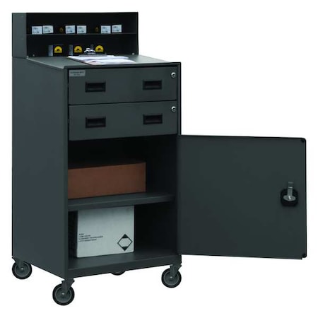 Shop Desk,23 x 51 x 20 In,Gray