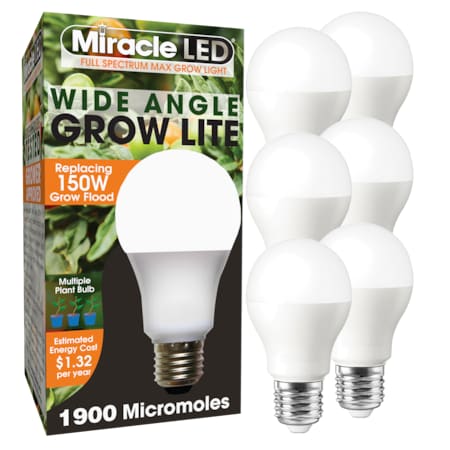 Full Spectrum Multi Plant LED Grow Light Replace 150W,PK6