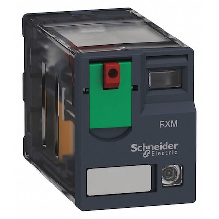 Plug-In, General Purpose Relay, Square, 12 A, 8 Pins, Quick Connect