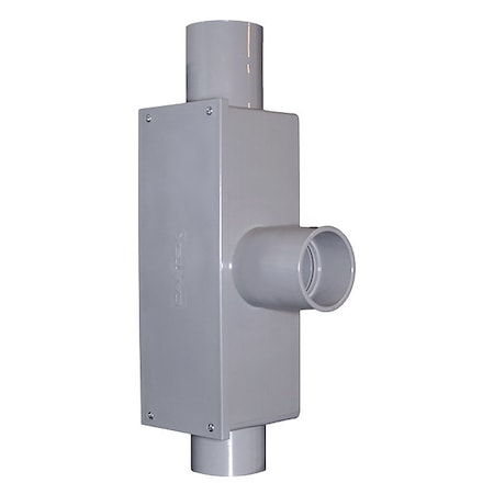 Conduit Outlet Body,PVC,T