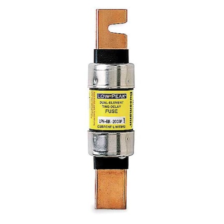 UL Class Fuse, RK1 Class, Time-Delay, 350A, 600V AC, Non-Indicating