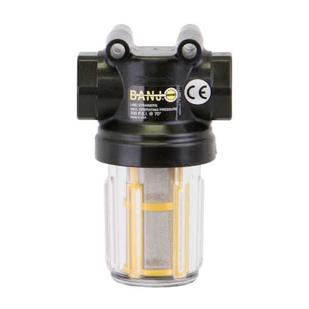 T-Line Strainer,3/4",177 Microns