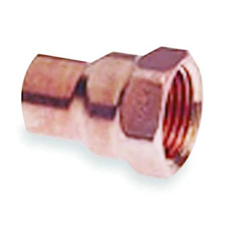 1/2" NOM C x 3/4" FNPT Copper Reducing Adapter