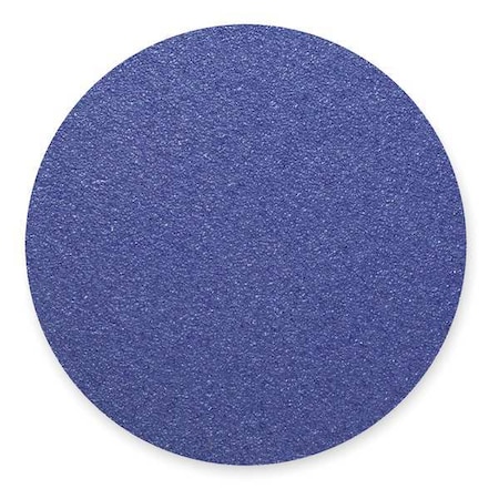 12" Zirconia Alumina Cloth PSA Disc, 50 Grit