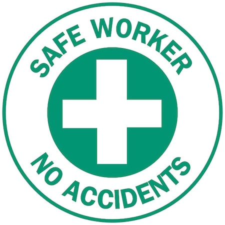 Hard Hat Emblem Label,English,PK4, 49577