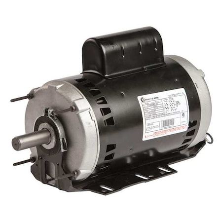3-Phase Belt Drive Motor, 5 HP, 56HZ Frame, 208-230/460V AC Voltage, 3,450 Nameplate RPM