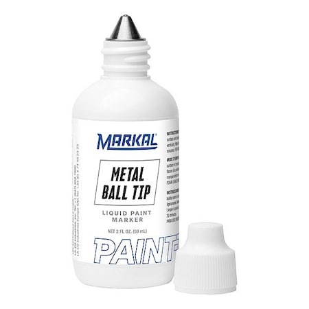 Paint Marker, Medium Tip, White Color Family, Paint