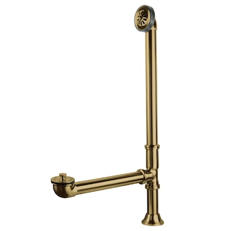 CC2082 Brass Claw Foot Tub Drain