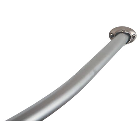CC3178 Adjustable Hotel Single Curved Shower Curtain Rod