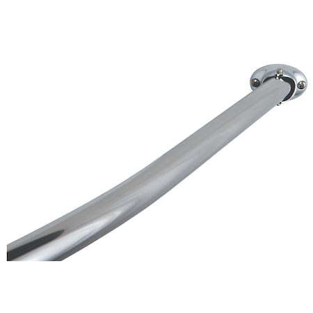 CC3171 Adjustable Hotel Single Curved Shower Curtain Rod